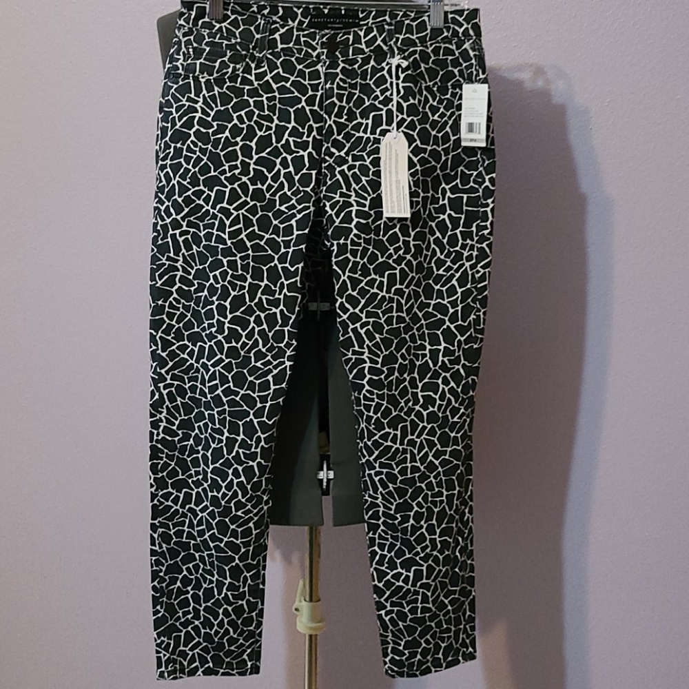 Sanctuary Denim Crop Jeans "Giraffe"